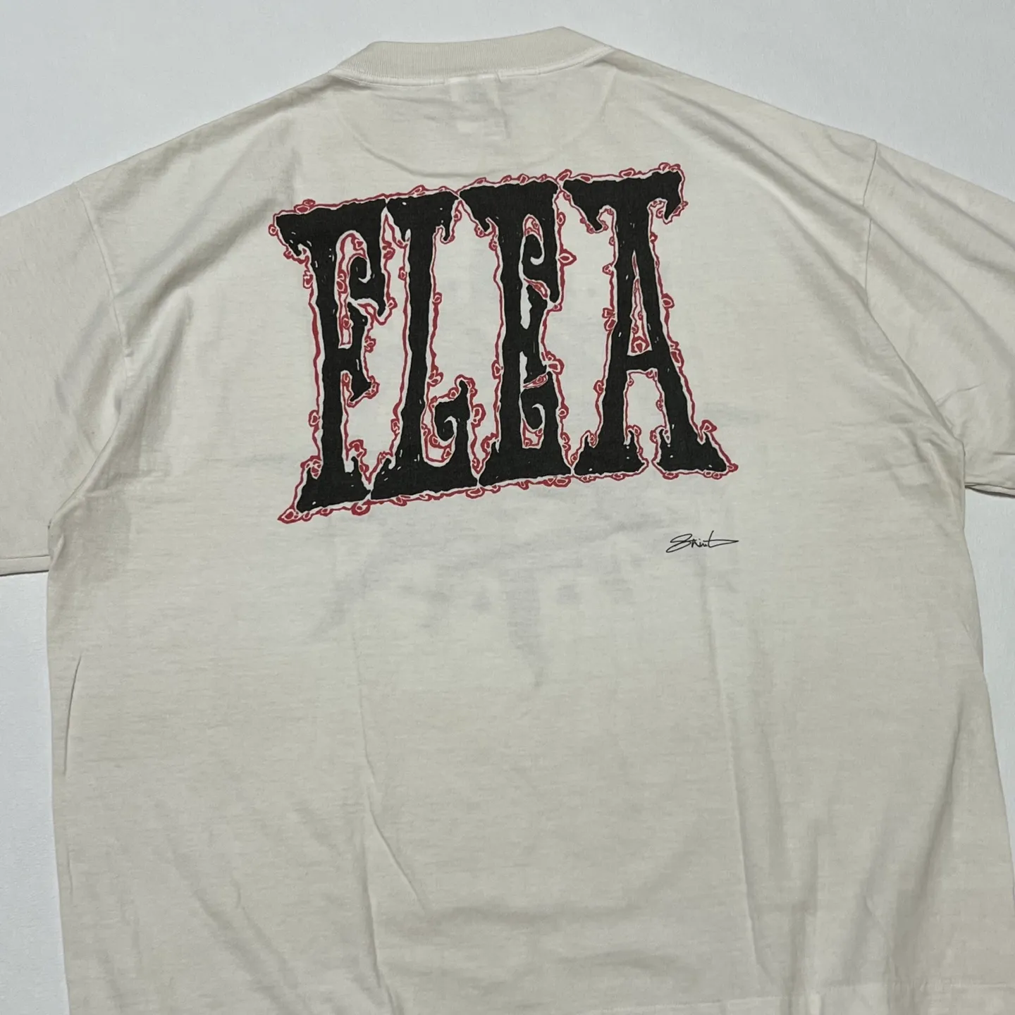 CACTUS PLANT FLEA MARKET x SAINT Mxxxxxx SUN SS TEE/WHT CPFM joint model Four-eye sun printed short sleeves Off-white S-XL Cylindrical fabric without side seams 220g high weight OE yarn ⚠️Note: It is almost meaningless if it is not a cylindrical fabric Customized CPFM joint main mark/wash mark/little angel anti-counterfeiting label Original-level printing factory Top purchasing level